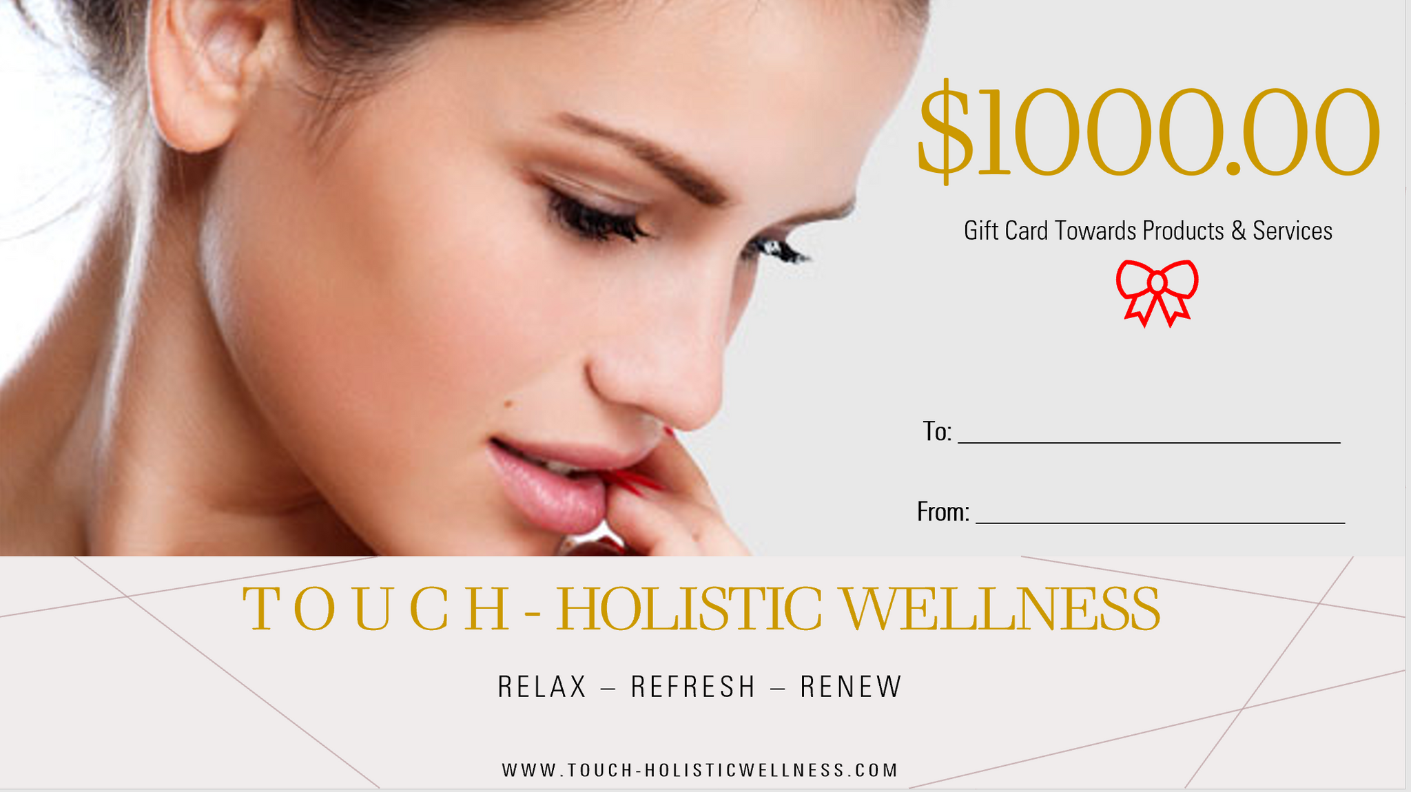 T O U C H Holistic Wellness - Gift Cards